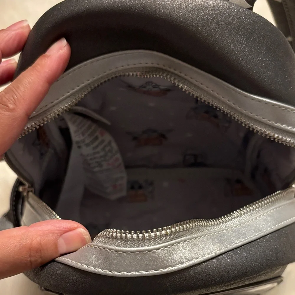 Like New Star Wars Loungefly Mandalorian Backpack - Picture 5 of 6
